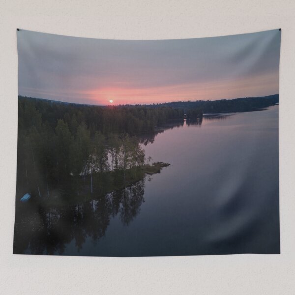 Item preview, Sun just above the forest designed and sold by Jouko Lehto Photography.