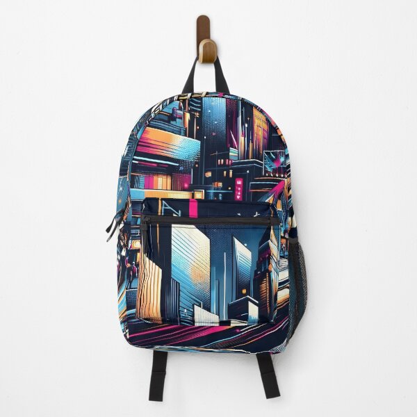 Item preview, Vibrant Urban Cityscape designed and sold by Pictures-Words.