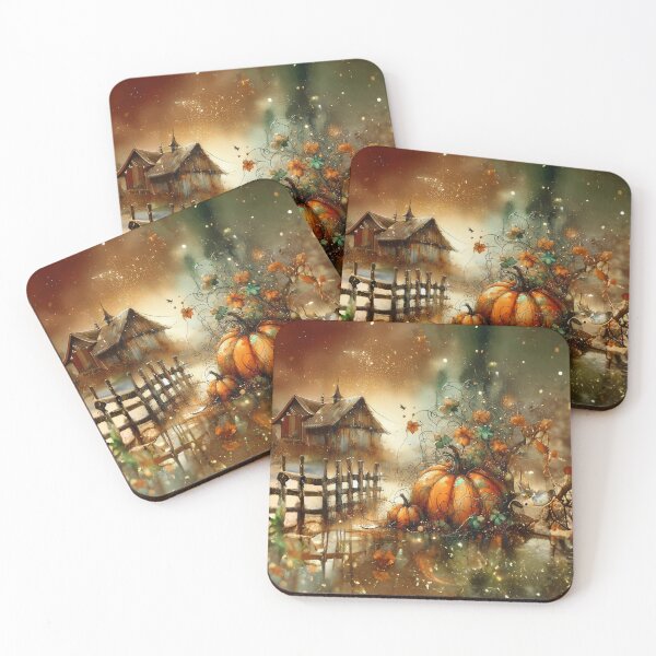 Item preview, Autumn Pumpkins by the Rustic Barn designed and sold by MarinaFila.