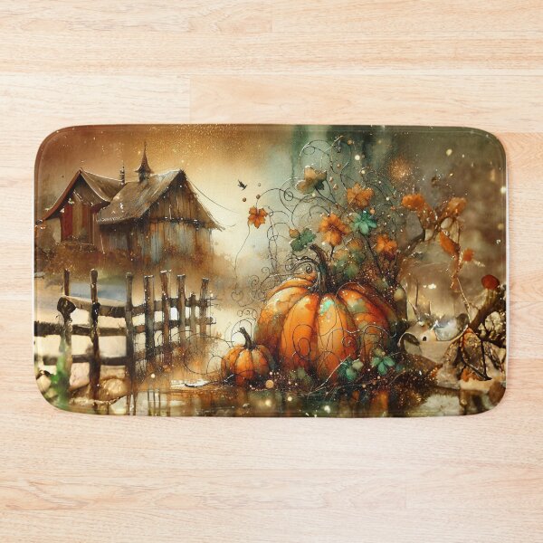 Item preview, Autumn Pumpkins by the Rustic Barn designed and sold by MarinaFila.