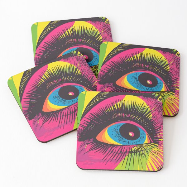Aperçu de l'œuvre Pop Eyeconic créée et vendue par Retro Type.