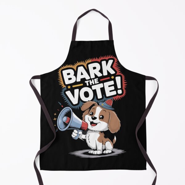 Item preview, Bark the Vote: Cute political artwork with dog designed and sold by Davideus.
