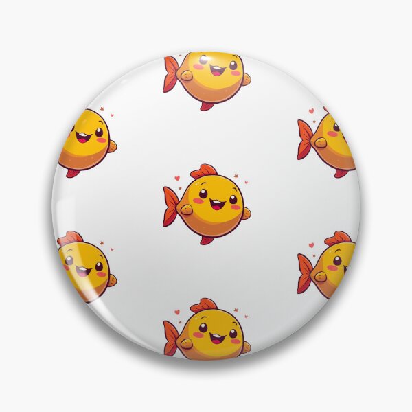 Item preview, Cute Anime Blob Fish designed and sold by ThreeftlyPicks.