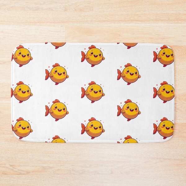 Item preview, Cute Anime Blob Fish designed and sold by ThreeftlyPicks.