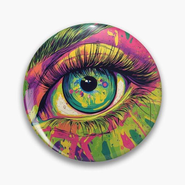 Aperçu de l'œuvre Vision psychédélique créée et vendue par Retro Type.