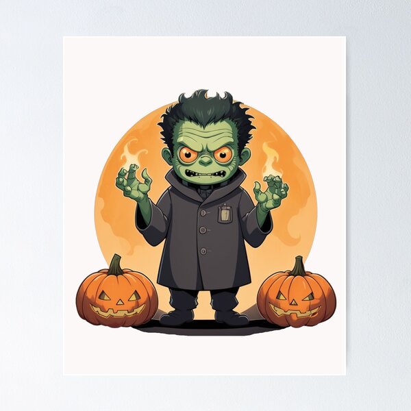 Item preview, Halloween Cartoon Frankenstein's Monster designed and sold by Krieghorn.