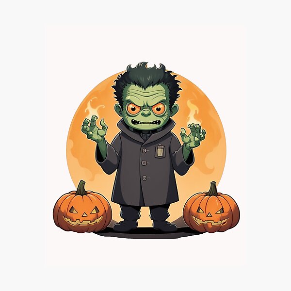Item preview, Halloween Cartoon Frankenstein's Monster designed and sold by Krieghorn.