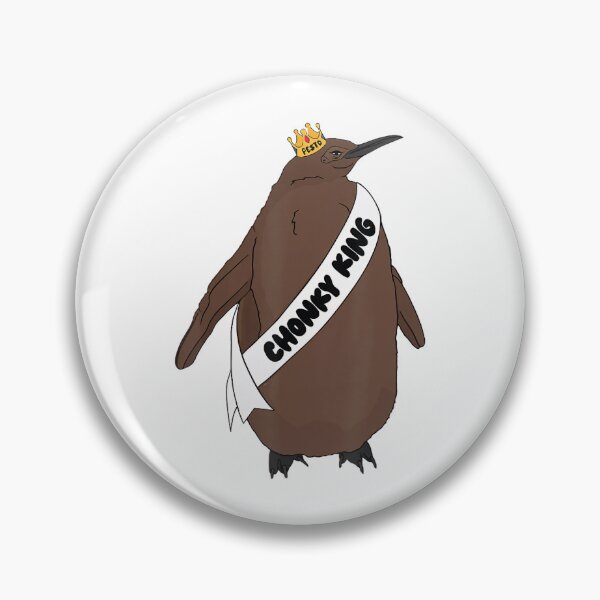 Item preview, Pesto The Penguin Chonky King Penguin Baby Absolute Unit designed and sold by LoveMingle.