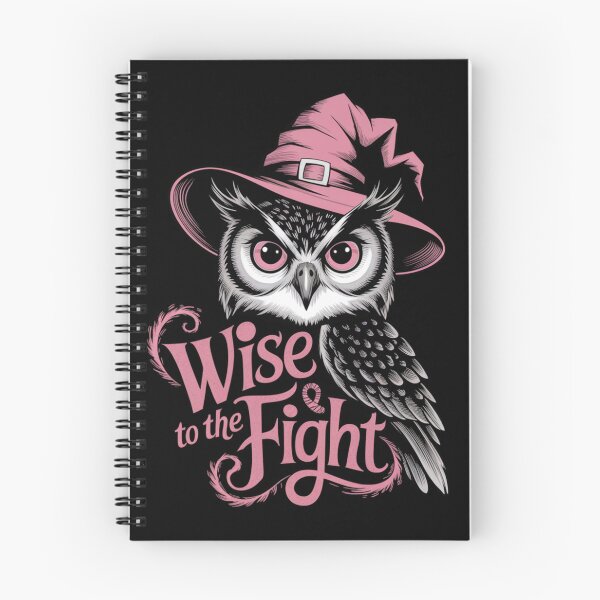 Item preview, Mystical Pink Owl. Wise to the Fight. Pink October Design.  designed and sold by Davideus.
