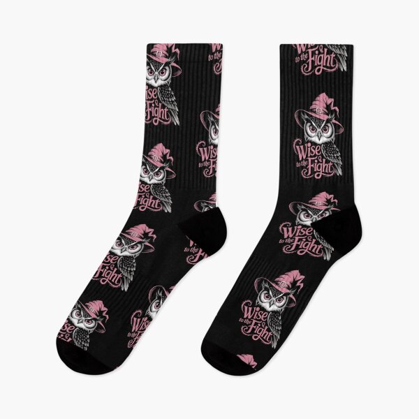 Item preview, Mystical Pink Owl. Wise to the Fight. Pink October Design.  designed and sold by Davideus.