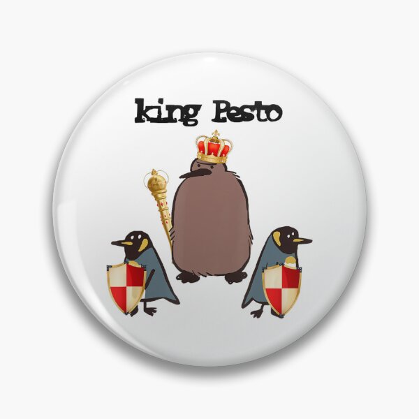 Item preview, Pesto The Penguin Cute Big Fat King Penguin Absolute Unit designed and sold by LoveMingle.
