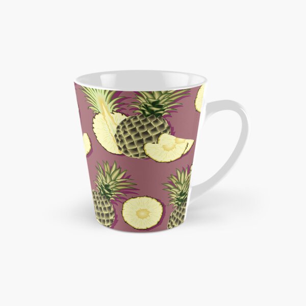 Item preview, Ripe pineapples, burgundy background designed and sold by Alex  Blud.