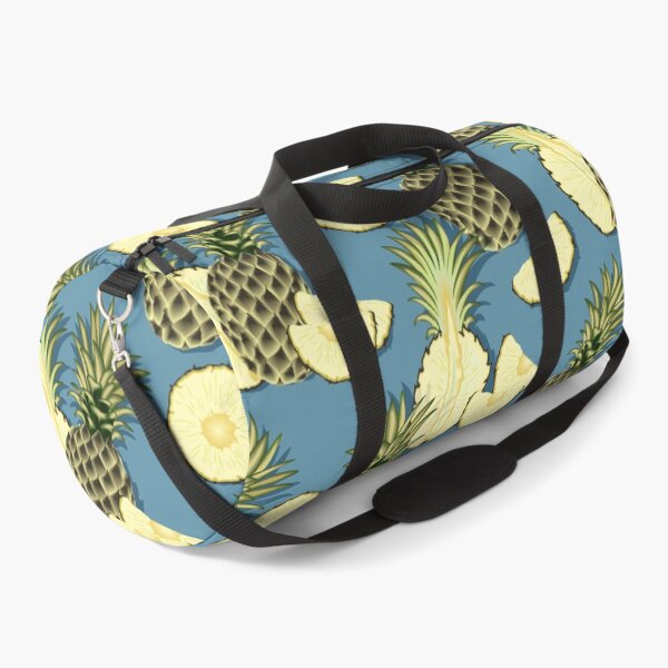 Item preview, Ripe pineapples, gray-blue background designed and sold by Alex Blud.