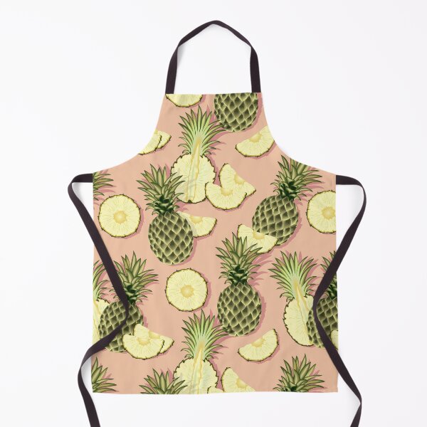 Item preview, Ripe pineapples, light pink background designed and sold by Alex  Blud.