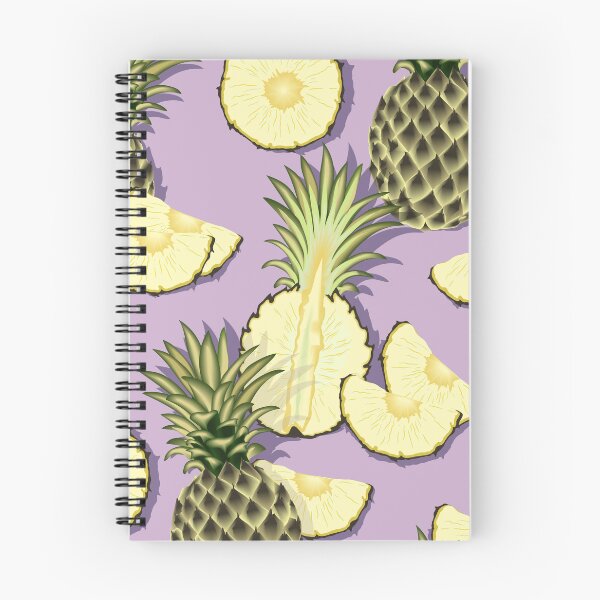 Item preview, Ripe pineapples, lilac background designed and sold by Alex  Blud.