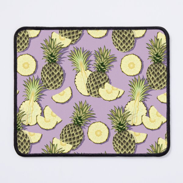 Item preview, Ripe pineapples, lilac background designed and sold by Alex Blud.
