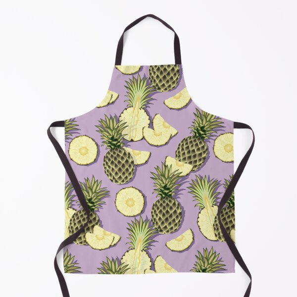 Item preview, Ripe pineapples, lilac background designed and sold by Alex  Blud.
