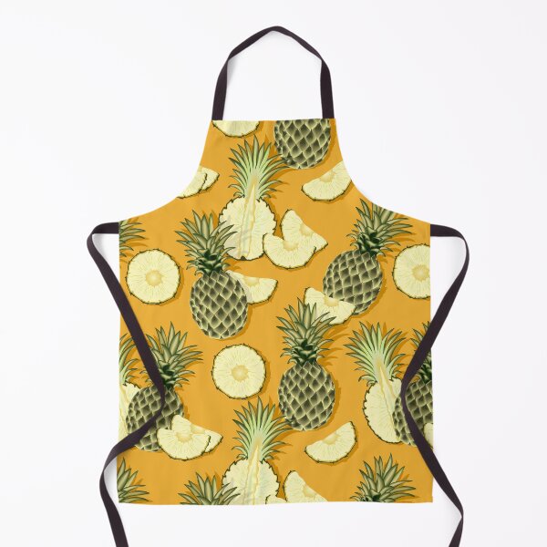 Item preview, Ripe pineapples, orange background designed and sold by Alex  Blud.