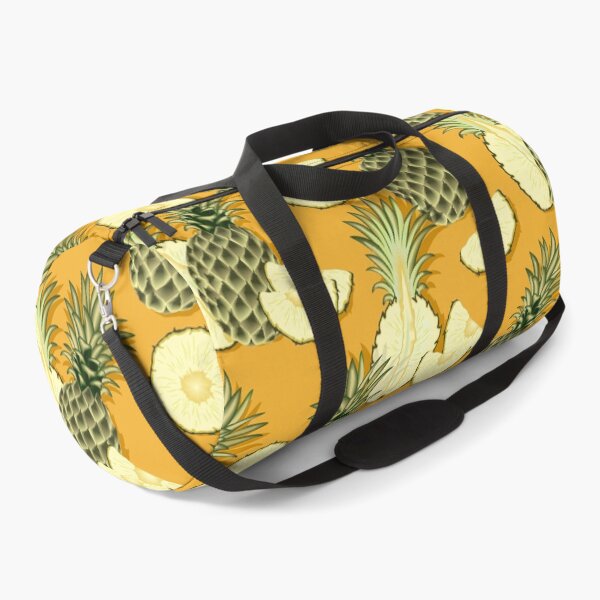 Item preview, Ripe pineapples, orange background designed and sold by Alex Blud.