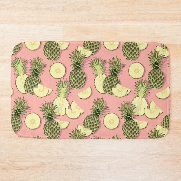 Item preview, Ripe pineapples, pink background designed and sold by Alex  Blud.