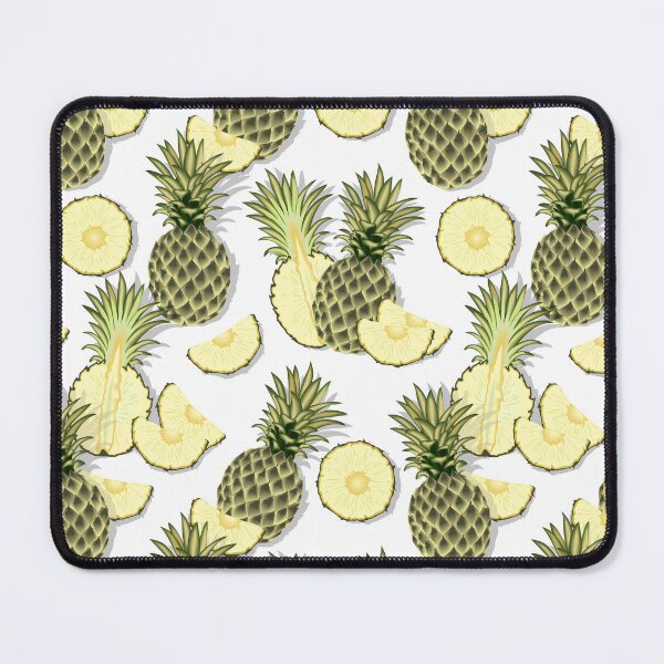 Item preview, Ripe pineapples, white background designed and sold by Alex  Blud.