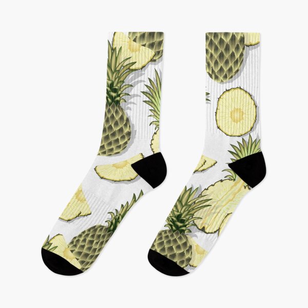 Item preview, Ripe pineapples, white background designed and sold by Alex  Blud.