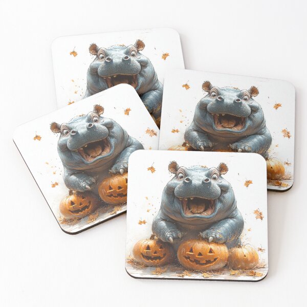 Item preview, Super cute Moo-deng for a super cool Halloween 8 designed and sold by Tem‑Tip of pen.