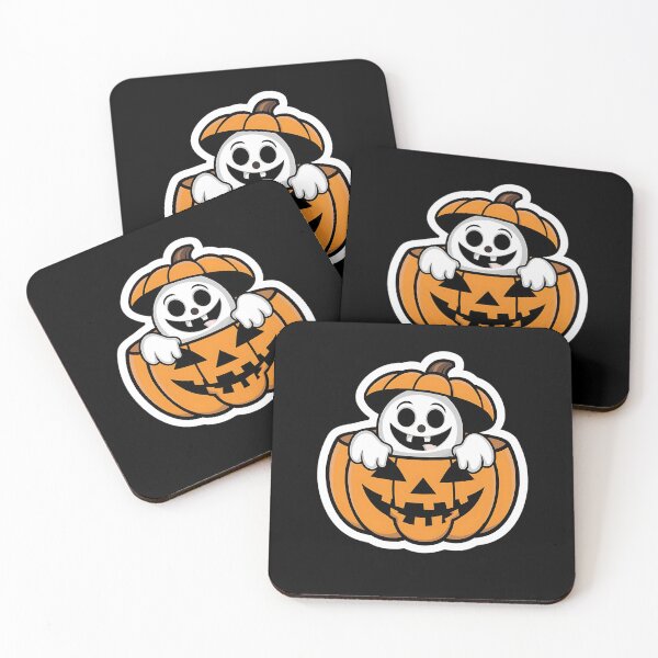 Item preview, Cute Ghost in Pumpkin Halloween designed and sold by Taans-Creation.