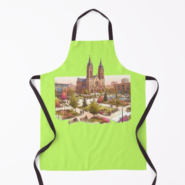 Item preview, 3D Sketch of Garden Square and Heart Lake Conservation Area - Brampton’s Scenic Highlights, designed and sold by PaintMeWorld.