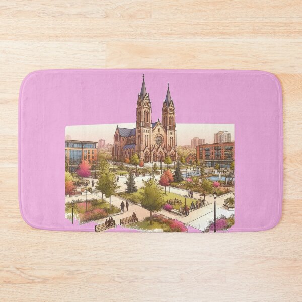 Item preview, 3D Sketch of Garden Square and Heart Lake Conservation Area - Brampton’s Scenic Highlights,  designed and sold by PaintMeWorld.