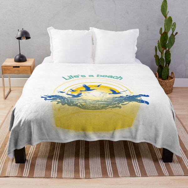 Item preview, life's a beach designed and sold by Mona Ragab.