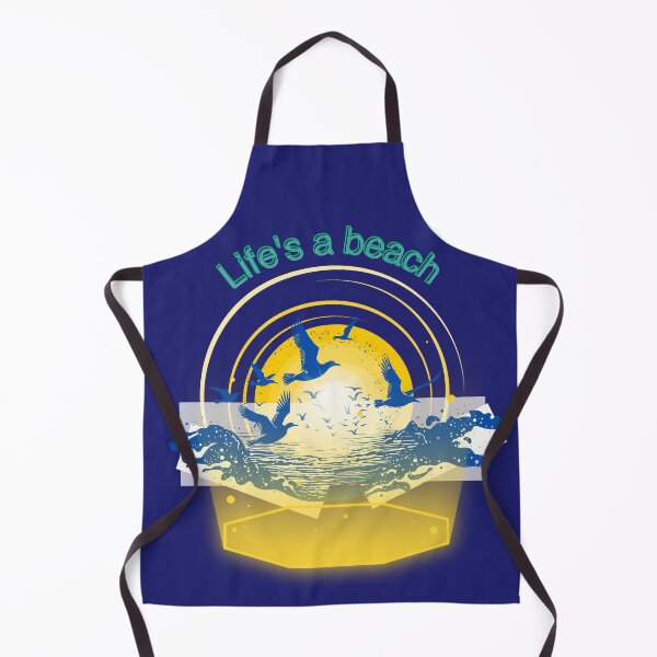 Item preview, life's a beach designed and sold by Mona Ragab.