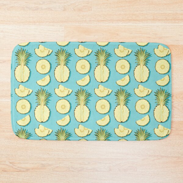 Item preview, Tender pineapple, blue background designed and sold by Alex  Blud.