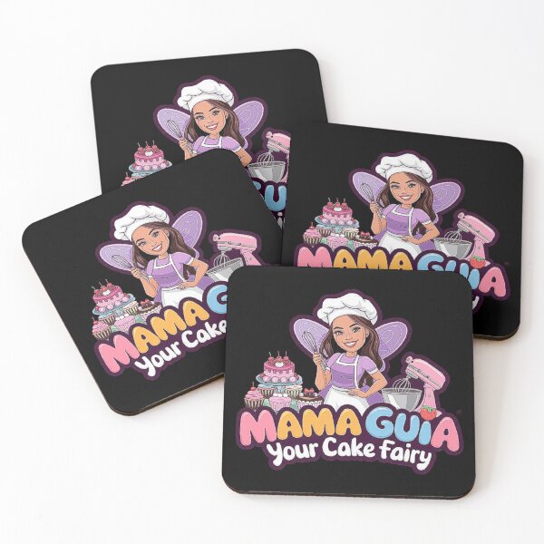 Item preview, Mama Guia Cake Fairy Logo - Whimsical Baking Design designed and sold by love3617.