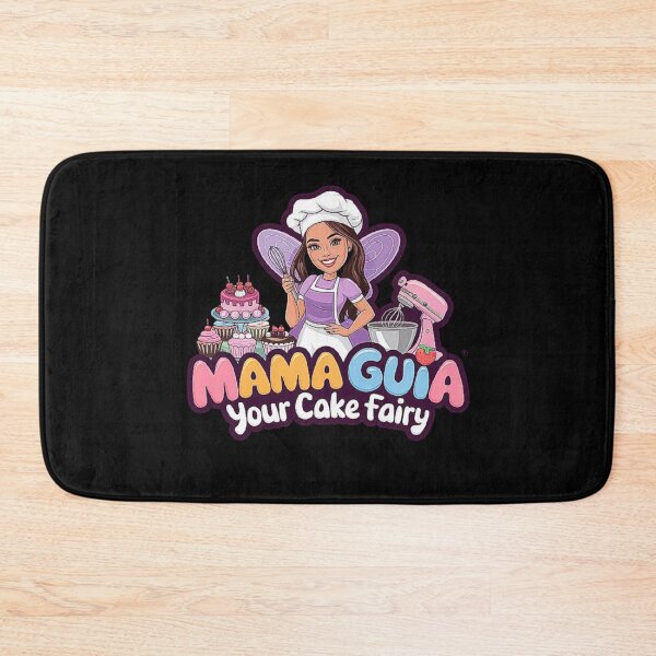 Item preview, Mama Guia Cake Fairy Logo - Whimsical Baking Design designed and sold by love3617.