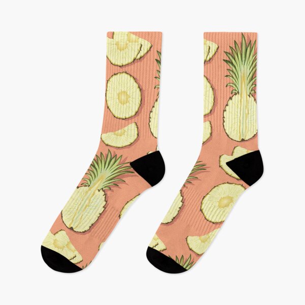 Item preview, Tender pineapple, peach background designed and sold by Alex  Blud.