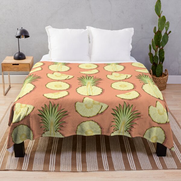 Item preview, Tender pineapple, peach background designed and sold by Alex  Blud.