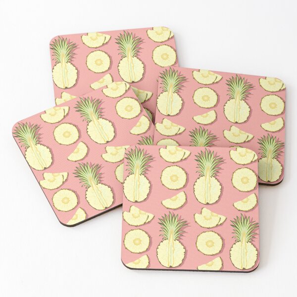 Item preview, Tender pineapple, pink background designed and sold by Alex  Blud.