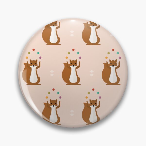 Item preview, Juggling squirrels on pink designed and sold by reneesillus.