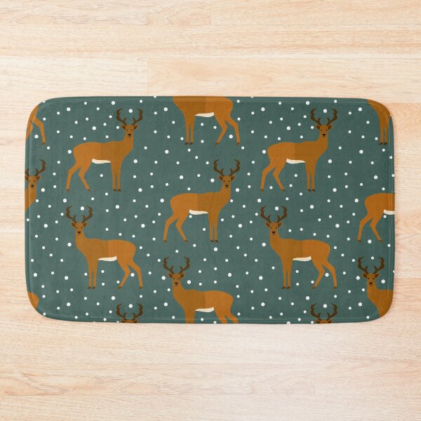 Item preview, Reindeer on green designed and sold by reneesillus.