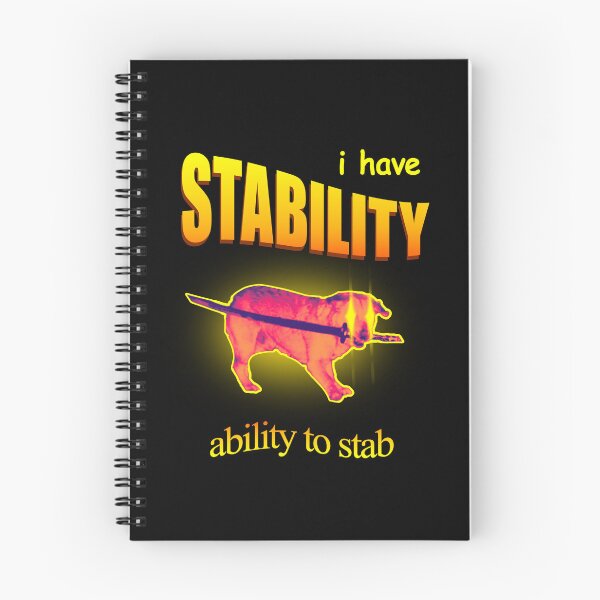 Item preview, I Have Stability Ability to Stab Meme designed and sold by Mushita.