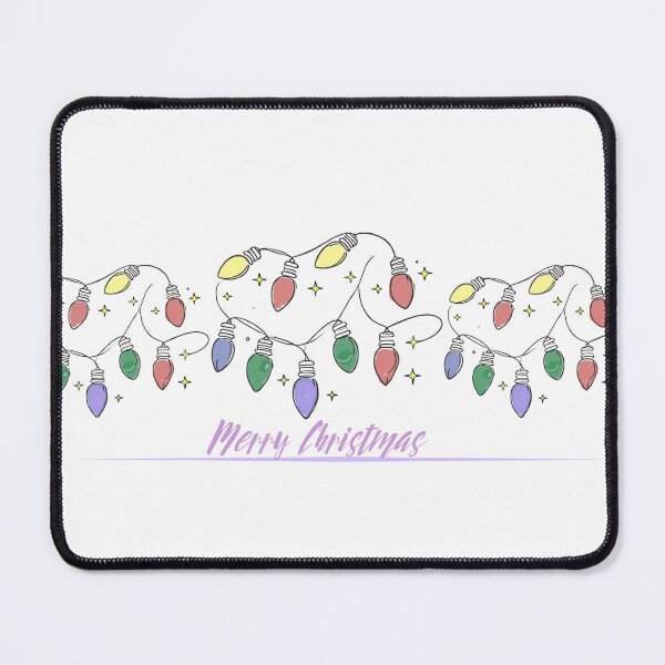 Item preview, One Line Merry Christmas Tree Presents Pastel Santa Clause 2024 Trend Mug designed and sold by The Art of Kkatarynka.
