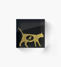 I love my cute Cat Acrylic Block