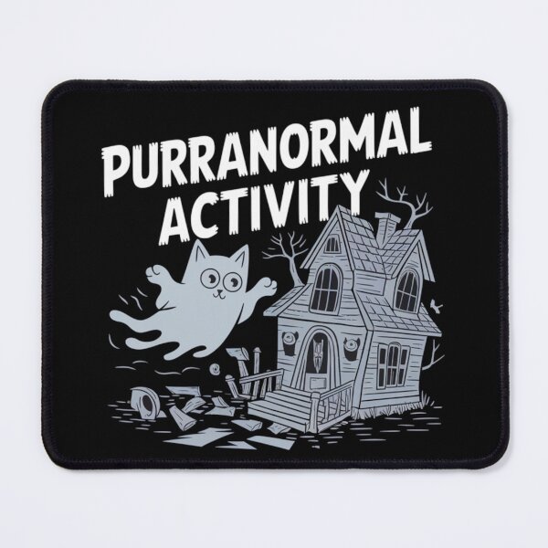 Item preview, Spooky Halloween Cat Design: Purranormal Activity designed and sold by Davideus.