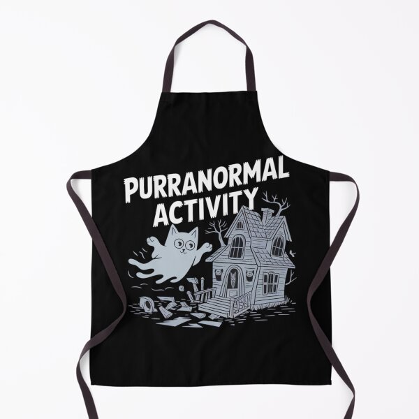 Item preview, Spooky Halloween Cat Design: Purranormal Activity designed and sold by Davideus.
