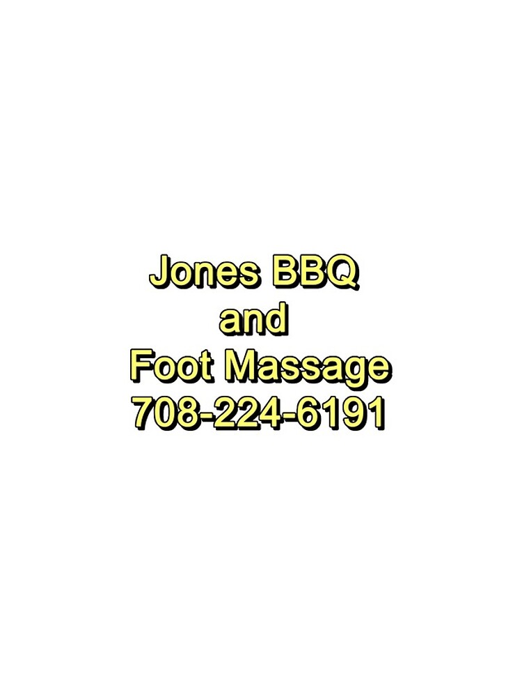 "Jones BBQ and Foot Massage" iPhone Case for Sale by Plutto Redbubble