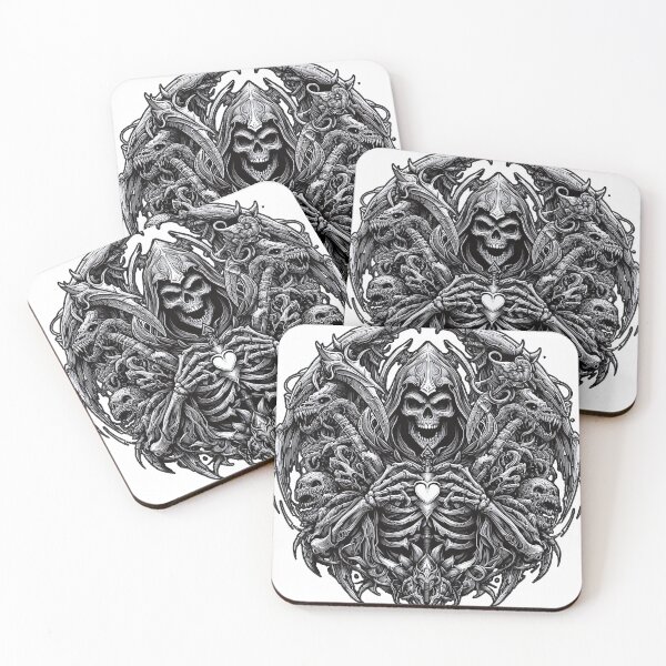 Item preview, Grim Reaper, Horror Design, Halloween, Logo designed and sold by Salimgor Hangaround Music.