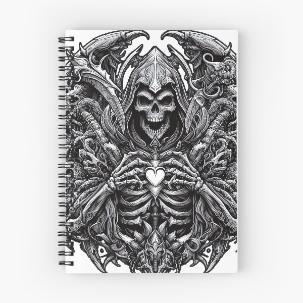 Item preview, Grim Reaper, Horror Design, Halloween, Logo designed and sold by Salimgor Hangaround Music.