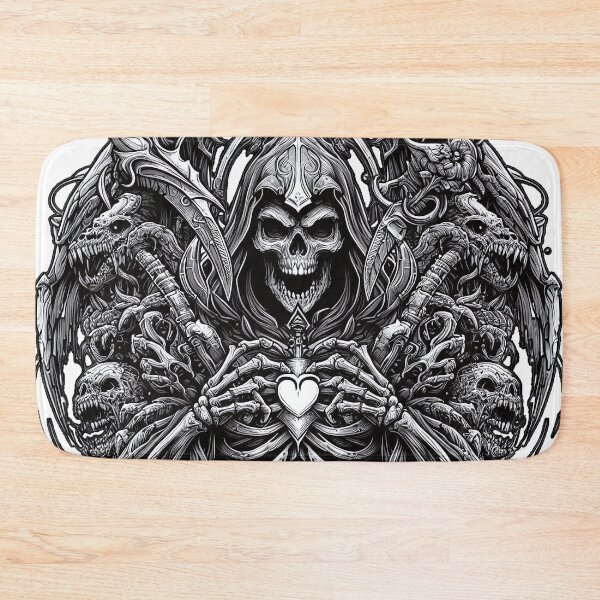 Item preview, Grim Reaper, Horror Design, Halloween, Logo designed and sold by Salimgor Hangaround Music.