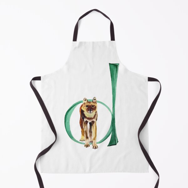Item preview, d is for dhole, wild dog animal alphabet letter designed and sold by ChaseWilderness.